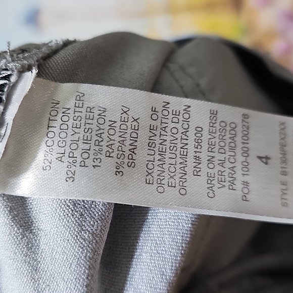 Democracy Ab Technology Gray Skinny Jeans Size 4 - Picture 4 of 5